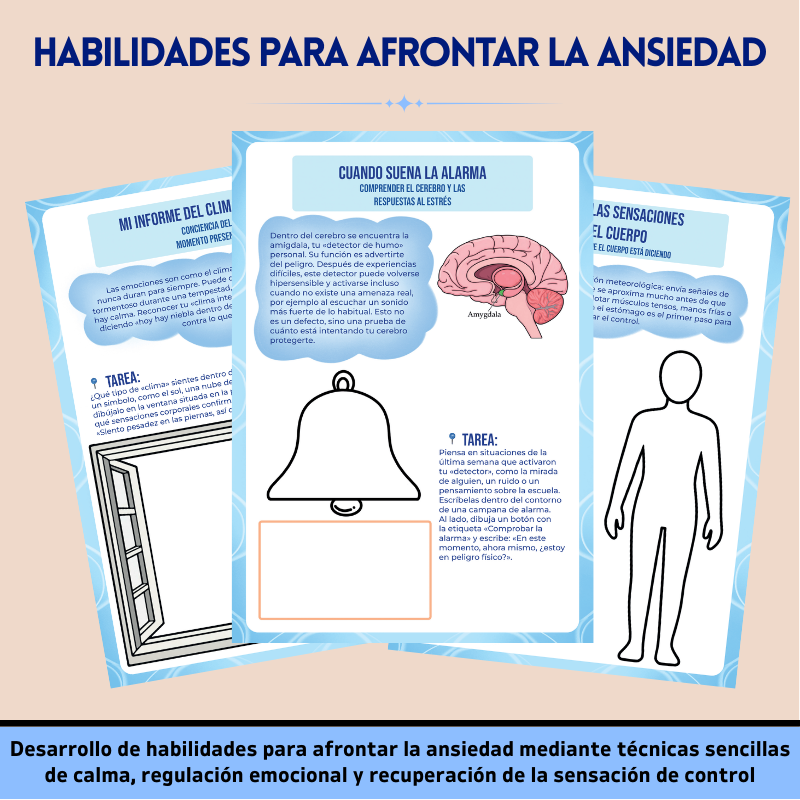 Cuaderno de Terapia para Adolescentes - Más De 8 Herramientas Aprobadas Por Terapeutas Para Desarrollar La Confianza, La Claridad Y La Fortaleza Emocional E Impulsar El Crecimiento De Tu Adolescente