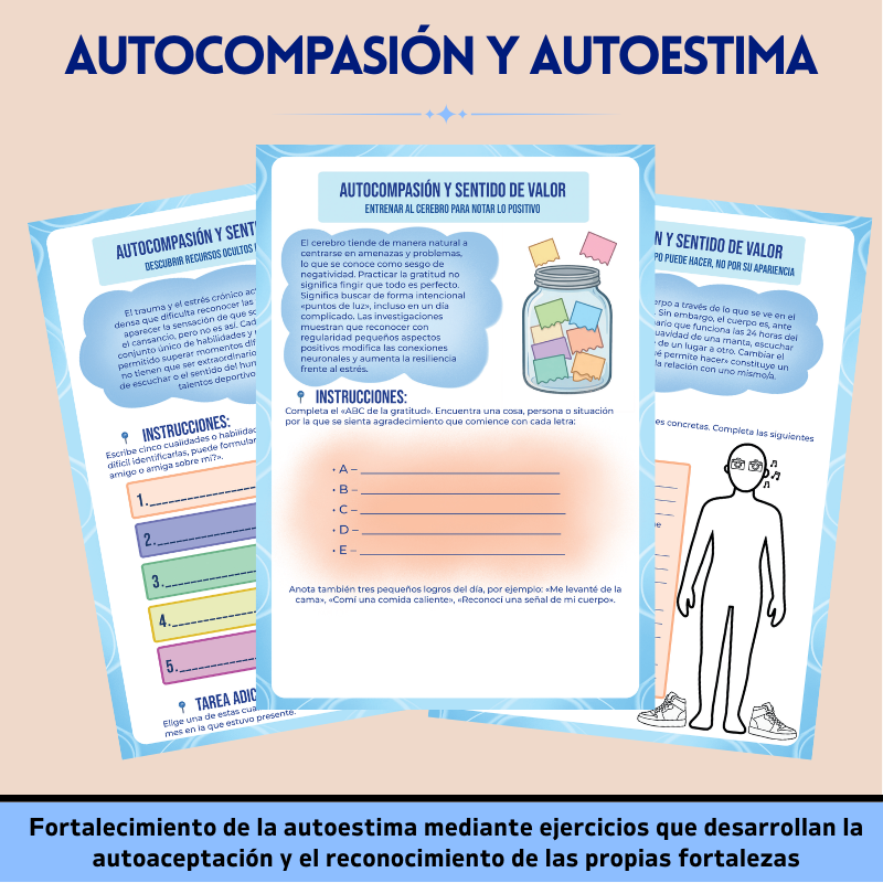 Cuaderno de Terapia para Adolescentes - Más De 8 Herramientas Aprobadas Por Terapeutas Para Desarrollar La Confianza, La Claridad Y La Fortaleza Emocional E Impulsar El Crecimiento De Tu Adolescente