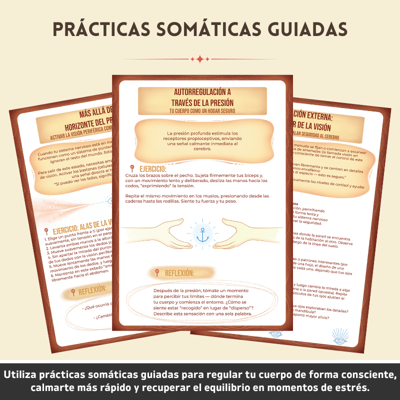 Cuaderno Terapéutico De Regulación Somática - Restablece Tu Sistema Nervioso De Forma Natural