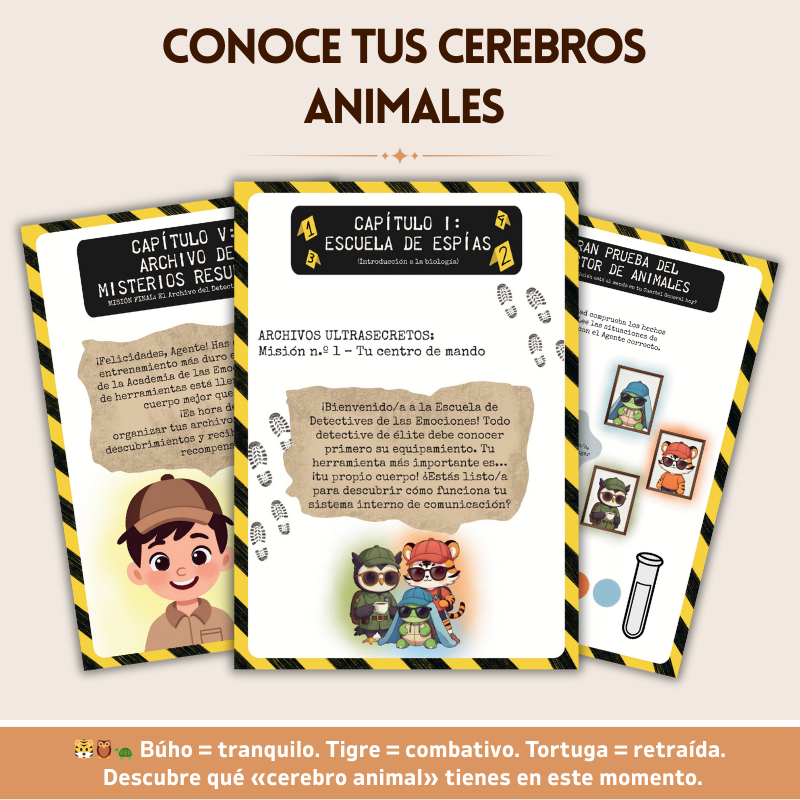 La teoría polivagal para niños – Cuaderno práctico de regulación del sistema nervioso | Herramienta para la regulación emocional