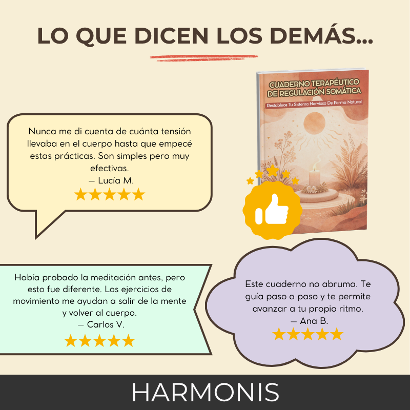 Cuaderno Terapéutico De Regulación Somática - Restablece Tu Sistema Nervioso De Forma Natural
