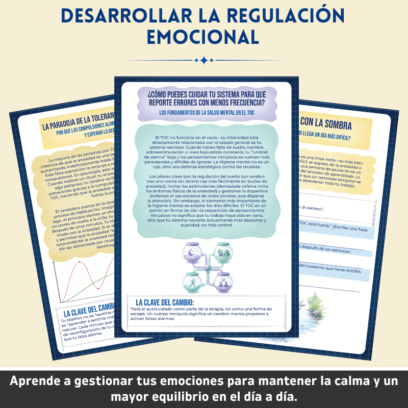 Trastorno Obsesivo-Compulsivo (TOC) – Cuaderno Terapéutico – Herramientas Terapéuticas y Estrategias de Afrontamiento
