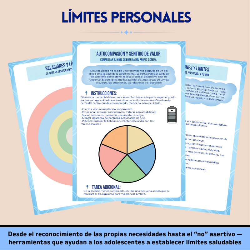 Cuaderno de Terapia para Adolescentes - Más De 8 Herramientas Aprobadas Por Terapeutas Para Desarrollar La Confianza, La Claridad Y La Fortaleza Emocional E Impulsar El Crecimiento De Tu Adolescente